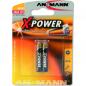 Preview: ANSMANN 1510-0005 Alkaline Batterie AAAA X-Power 2er-Pack