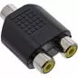 Preview: InLine® Audio Adapter 3,5mm Klinke Buchse Mono an 2x Cinch Buchse Preview: InLine® Audio Adapter 3,5mm Klinke Buchse Mono an 2x Cinch Buchse