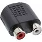 Preview: InLine® Audio Adapter 3,5mm Klinke Buchse Stereo an 2x Cinch Buchse Preview: InLine® Audio Adapter 3,5mm Klinke Buchse Stereo an 2x Cinch Buchse