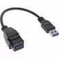 Preview: USB 3.2 Keystone-Adapterkabel, USB-A Stecker zu Keystone-Buchse, 0,2 m Preview: USB 3.2 Keystone-Adapterkabel, USB-A Stecker zu Keystone-Buchse, 0,2 m