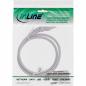 Preview: InLine® Kaltgeräteverlängerung C13 auf C14 grau 1,8m