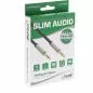 Mobile Preview: InLine® Basic Slim Audio Kabel Klinke 3,5mm ST/ST, Stereo, 1m