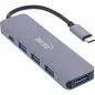 Preview: InLine® USB 3.2 USB-Typ C Multi Hub (4x USB-A 5Gb/s + USB Typ-C (Data/PD 87W), OTG, Aluminiumgehäuse Preview: InLine® USB 3.2 USB-Typ C Multi Hub (4x USB-A 5Gb/s + USB Typ-C (Data/PD 87W), OTG, Aluminiumgehäuse