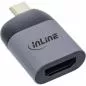 Preview: InLine® USB Display Konverter USB Typ-C Stecker zu HDMI Buchse (DP Alt Mode) 4K2K Preview: InLine® USB Display Konverter USB Typ-C Stecker zu HDMI Buchse (DP Alt Mode) 4K2K