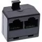 Preview: InLine® ISDN Verteiler 1x RJ45 Stecker an 2x RJ45 Buchse ohne Endwiderstand Preview: InLine® ISDN Verteiler 1x RJ45 Stecker an 2x RJ45 Buchse ohne Endwiderstand