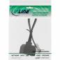 Preview: InLine® ISDN Verteiler 1x RJ45 St an 2x RJ45 Bu (8P8C) mit 15cm Kabel ohne Endwiderstände