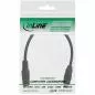 Preview: InLine® Audio Adapterkabel zum Einbau 1x mit Gewinde 3,5mm Stereo Buchse/Buchse 0,2m Preview: InLine® Audio Adapterkabel zum Einbau 1x mit Gewinde 3,5mm Stereo Buchse/Buchse 0,2m