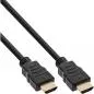 Preview: 30er Bulk-Pack InLine® HDMI Kabel HDMI-High Speed mit Ethernet Premium 4K2K Stecker / Stecker schwarz / gold 2m