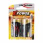 Preview: ANSMANN 5015633 Alkaline Batterie Mono D X-Power 2er-Pack