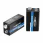 Preview: ANSMANN 1505-0002 Lithium-Industriebatterie 9V-E-Block 5er-Pack
