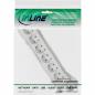 Preview: InLine® Steckdosenleiste 6-fach Schutzkontakt 1,5m weiß