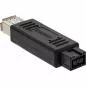 Preview: InLine® FireWire Adapter 6pol Buchse / 9pol Stecker