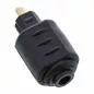 Preview: InLine® OPTO Audio Kupplung 3,5mm Buchse / Toslink Stecker Preview: InLine® OPTO Audio Kupplung 3,5mm Buchse / Toslink Stecker