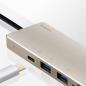 Preview: ATEN UH3239 USB-C Multiport Mini-Dockingstation mit Power-Pass-Through
