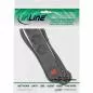 Preview: InLine® Steckdosenleiste 3-fach Schutzkontakt mit Überspannungsschutz Schalter 1,5m schwarz