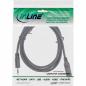 Preview: InLine® Klinken Adapterkabel 4pol. 2,5mm Stecker - 4pol. 3,5mm Buchse 0,2m