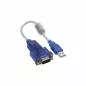 Mobile Preview: InLine® USB zu Seriell Adapterkabel Premium Stecker A an 9pol Sub D Stecker
