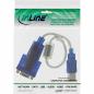 Preview: InLine® USB zu Seriell Adapterkabel Premium Stecker A an 9pol Sub D Stecker