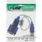 Mobile Preview: InLine® USB zu Seriell Adapterkabel Premium Stecker A an 9pol Sub D Stecker