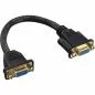 Preview: InLine® VGA Adapterkabel 15pol. VGA Buchse auf Buchse zum Einbau vergoldete Kontakte 0,2m Preview: InLine® VGA Adapterkabel 15pol. VGA Buchse auf Buchse zum Einbau vergoldete Kontakte 0,2m