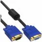 Preview: InLine® S-VGA Verlängerung Premium, 15pol HD Stecker / Buchse, schwarz, 5m