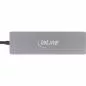 Mobile Preview: InLine® USB 3.2 Type C Multi Hub (3x USB-A 5Gb/s + USB Type-C (PD 100W) HDMI 4K @ 30Hz OTG