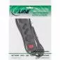 Mobile Preview: InLine® Steckdosenleiste 4-fach 2x Schutzkontakt + 2x Euro mit Schalter 5m schwarz