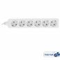 Preview: InLine® Steckdosenleiste 6-fach Schutzkontakt 3m weiß