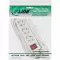 Mobile Preview: InLine® Steckdosenleiste 3-fach Schutzkontakt mit Schalter 5m weiß