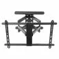 Preview: InLine® Premium Aluminium Wandhalterung für Flach-TV (37-80") max. 70kg schwarz