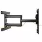 Preview: InLine® Premium Aluminium Wandhalterung für Flach-TV (37-80") max. 70kg schwarz