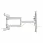 Preview: InLine® Premium Aluminium Wandhalterung für Flach-TV (37-80") max. 70kg weiß