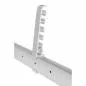 Preview: InLine® Premium Aluminium Wandhalterung für Flach-TV (37-80") max. 70kg weiß