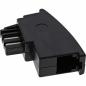 Preview: InLine® TAE-N Adapter TAE-N Stecker auf RJ11 Buchse 6P4C