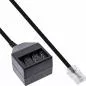 Preview: TAE Adapterkabel – RJ45 Stecker auf TAE NFN Dose, 20cm Preview: TAE Adapterkabel – RJ45 Stecker auf TAE NFN Dose, 20cm