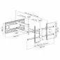 Preview: InLine® XL-Arm Full-Motion TV-Wandhalterung für TV 43-80" max. 50kg