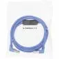 Mobile Preview: InLine® Patchkabel 2-seitig unten gewinkelt S/FTP (PiMf) Cat.6 250MHz PVC Kupfer blau 1,6m
