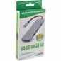 Preview: InLine® Multifunktions-Hub USB 3.2 Gen.1 2x USB-A 5Gb/s + HDMI 4K/30Hz + Cardreader Aluminium grau