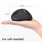 Preview: Perixx PERIMICE-719L Kleine ergonomische Maus für Linkshänder schnurlos schwarz