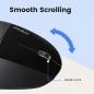 Preview: Perixx PERIMICE-813 ergonomische Multi-Device Maus schnurlos schwarz