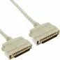 Preview: InLine® SCSI II Kabel 50pol mini Sub D Stecker / Stecker 1m Preview: InLine® SCSI II Kabel 50pol mini Sub D Stecker / Stecker 1m