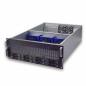 Preview: FANTEC SRC-4080X08, 4HE 19"-Servergehäuse 8x SAS & SATA ohne Netzteil 680mm Tiefe