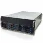 Preview: FANTEC SRC-4120X08, 4HE 19"-Servergehäuse 12x SAS & SATA ohne Netzteil 680mm Tiefe