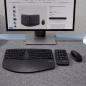 Preview: Perixx PERIDUO-606A DE 3-in-1 Tastatur- und Maus-Set kabellos ergonomisch schwarz