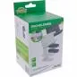 Preview: InLine® Tischklemme für Steckdosenleiste, drehbar, Federklemme, weiß