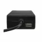 Preview: Inline Universal Netzteil für Notebooks 90W USB 100-240V schwarz mit 8 Wechselsteckern