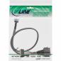 Preview: InLine® U.2 Anschlusskabel SSD mit U.2 (SFF-8639) an SFF-8643 + Strom 0,75m
