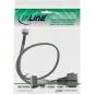 Preview: InLine® U.2 Anschlusskabel SSD mit U.2 (SFF-8639) an SFF-8643 + Strom 0,5m