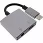 Preview: InLine® USB-C Audio Adapterkabel USB-C zu 3,5mm Buchse + PD 30W Preview: InLine® USB-C Audio Adapterkabel USB-C zu 3,5mm Buchse + PD 30W