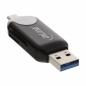 Preview: InLine® USB3.0 Dual Cardreader USB A und Micro-USB 2.0 für SDXC und microSDXC Android (OTG) und PC